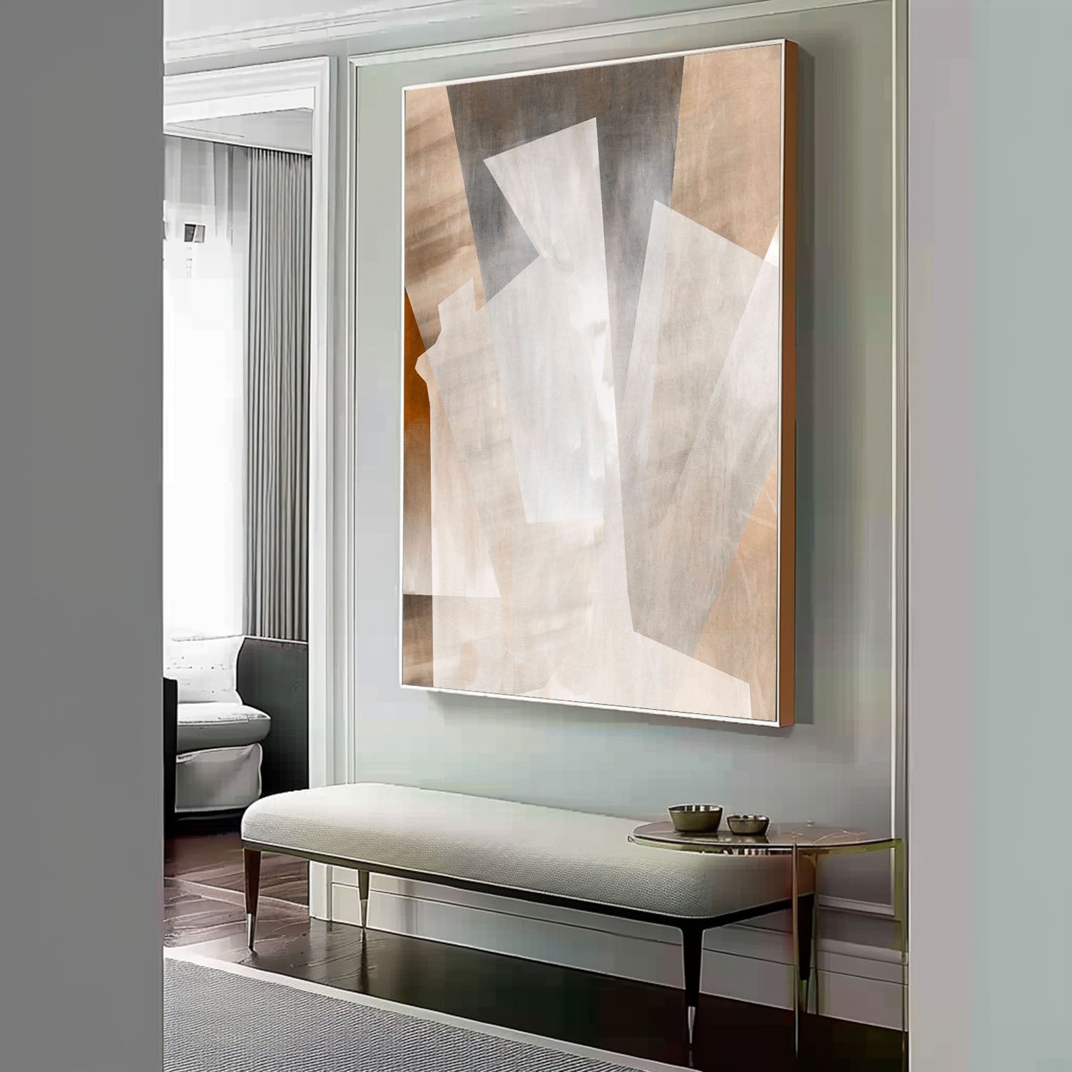 Elin Minimalista Contemporáneo Arte Mural - Letslighting