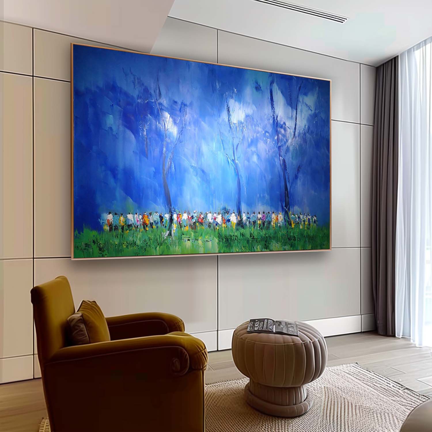 Skye Hiperrealista Arte mural - Letslighting