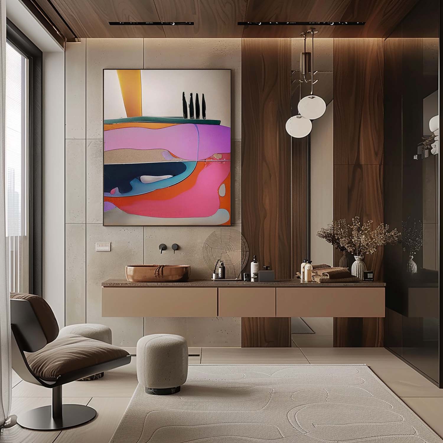Mirevo Colorido Arte Mural - Letslighting