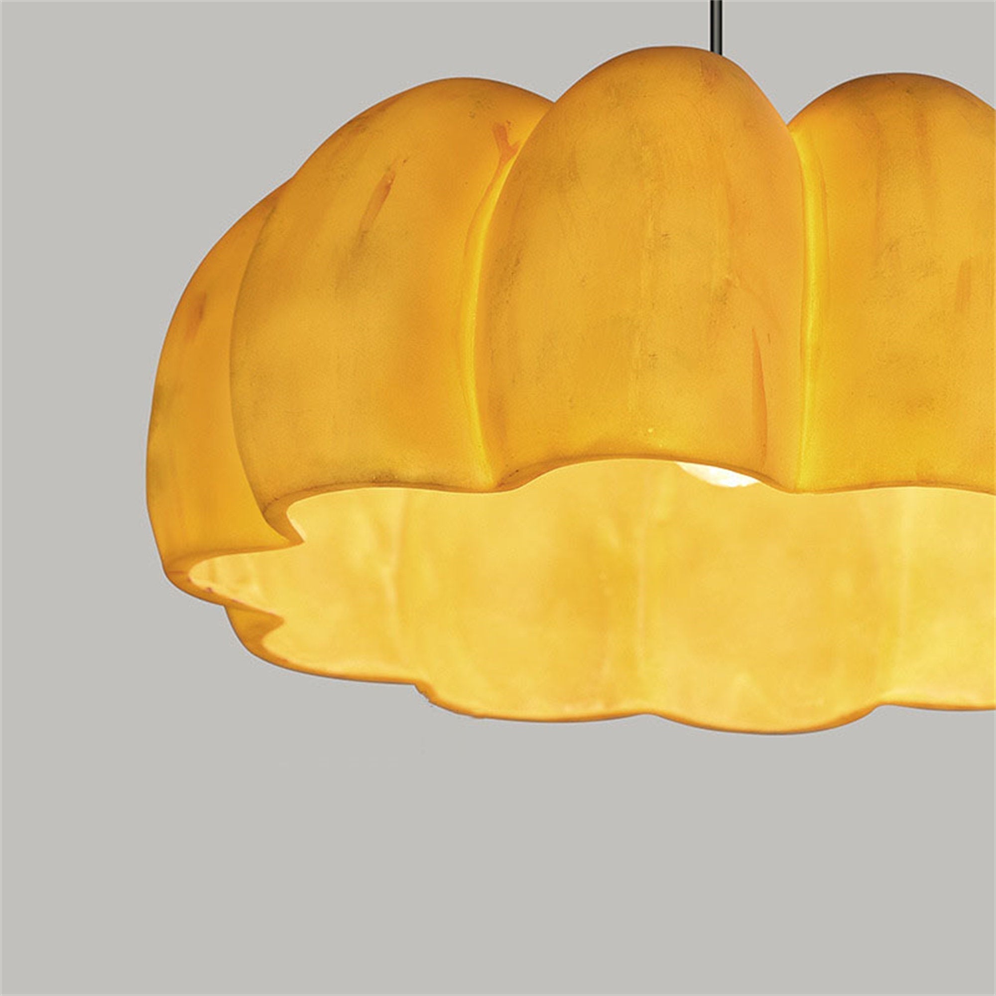 Arisha Calabaza Lámpara Colgante Resina Dormitorio Comedor