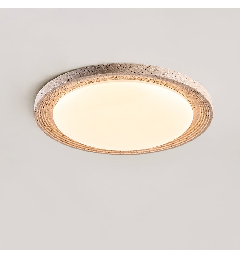 Orinir Minimalist Travertine Ceiling Light - Letslighting