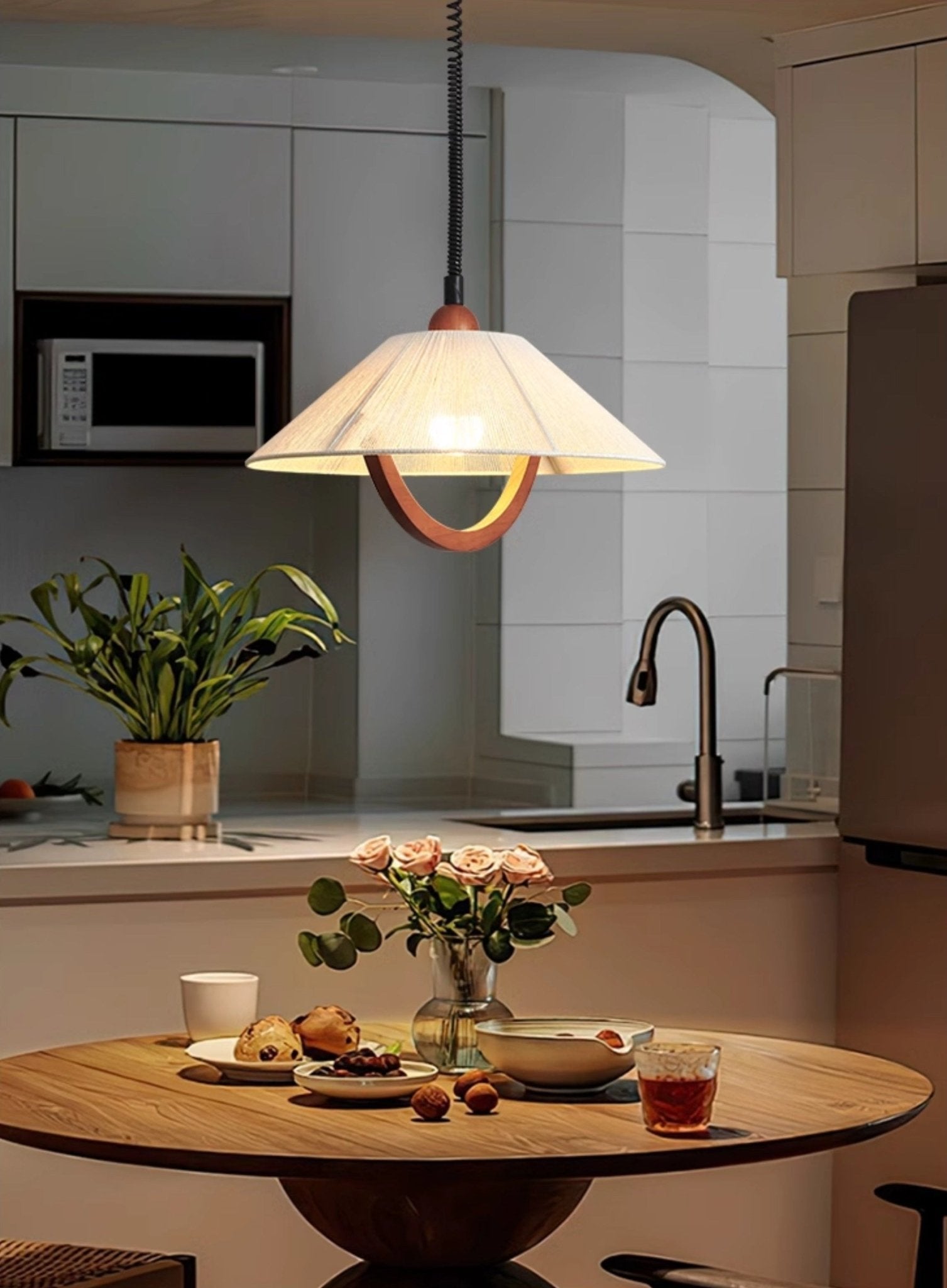 Eleanor Minimalist Metal Pendant Light - Letslighting