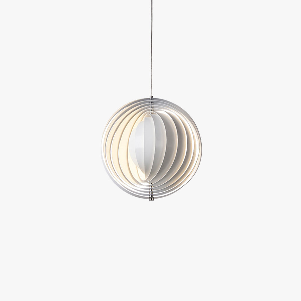 Valentina Clásico PVC/Metal LED Lámpara Colgante Salón