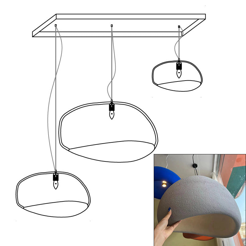 Khmara Rough Combination Chandelier B - Letslighting