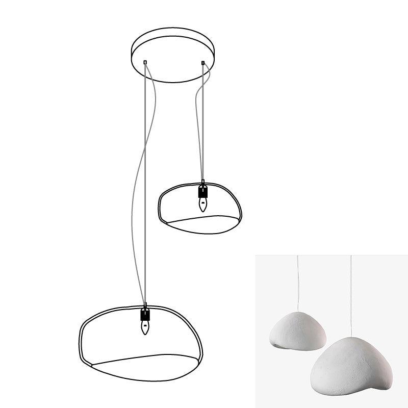 Khmara Rough Combination Chandelier B - Letslighting