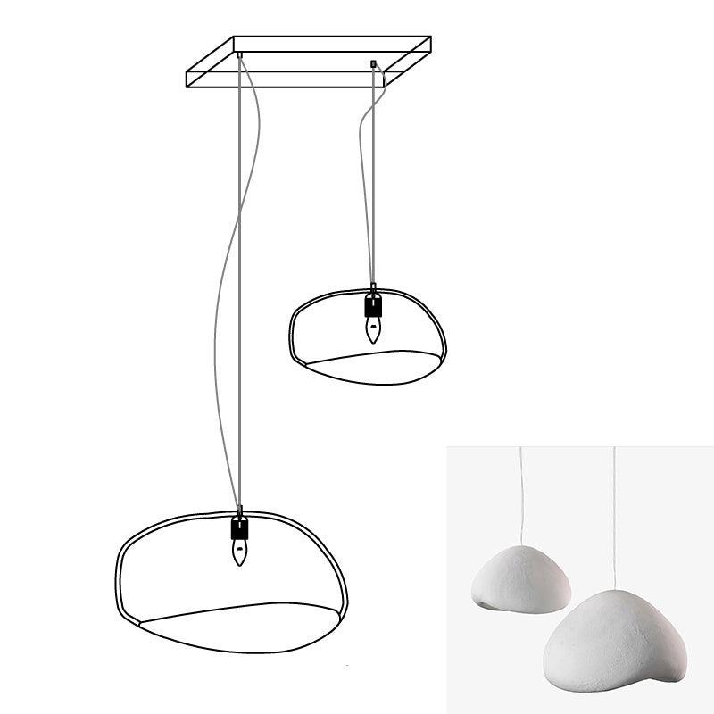 Khmara Rough Combination Chandelier B - Letslighting