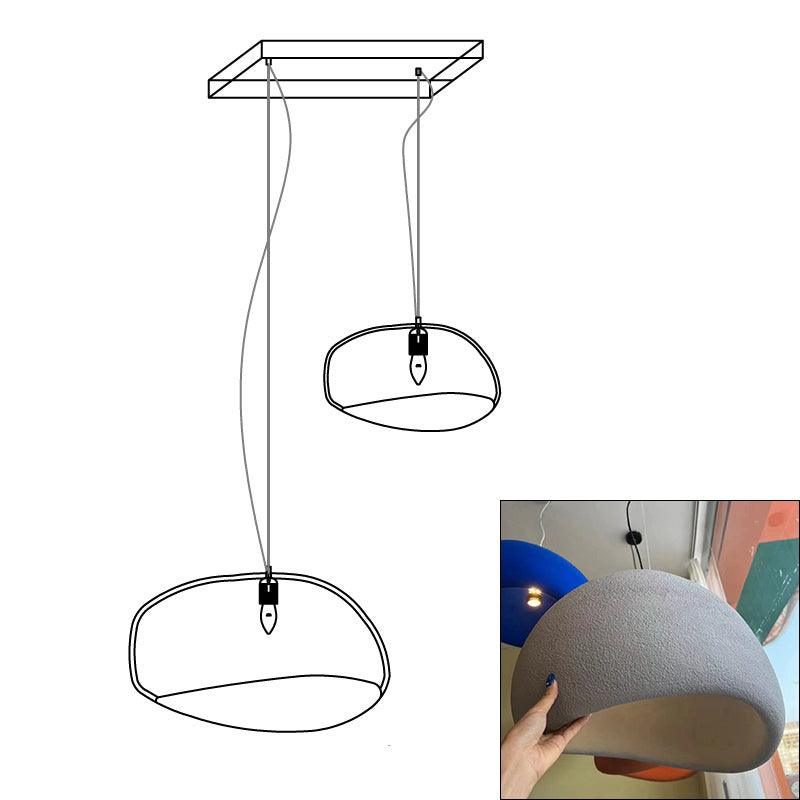 Khmara Rough Combination Chandelier B - Letslighting