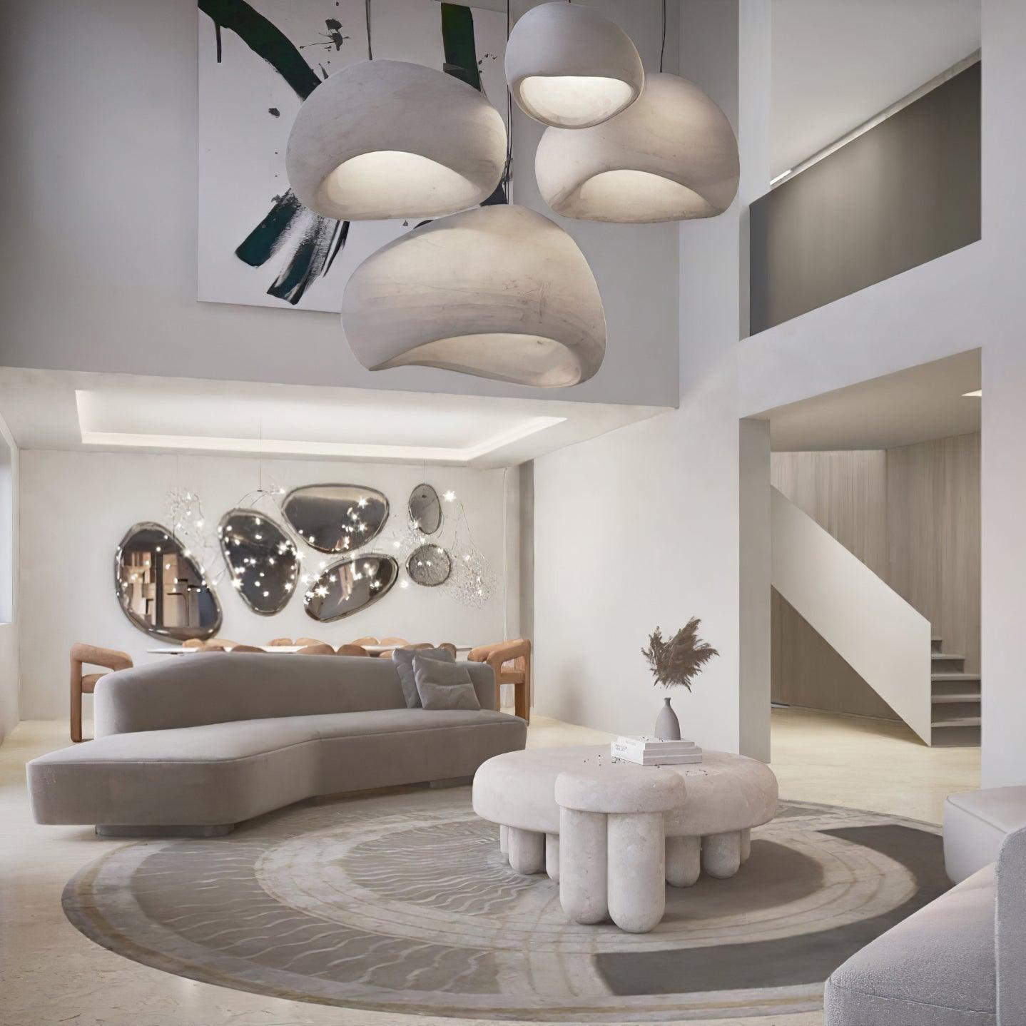 Ivinan Minimalist Cloud Style B Metal Pendant Light - Letslighting