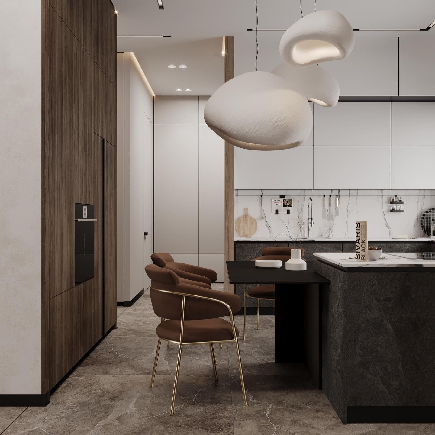 Ivinan Minimalist Cloud Style B Metal Pendant Light - Letslighting
