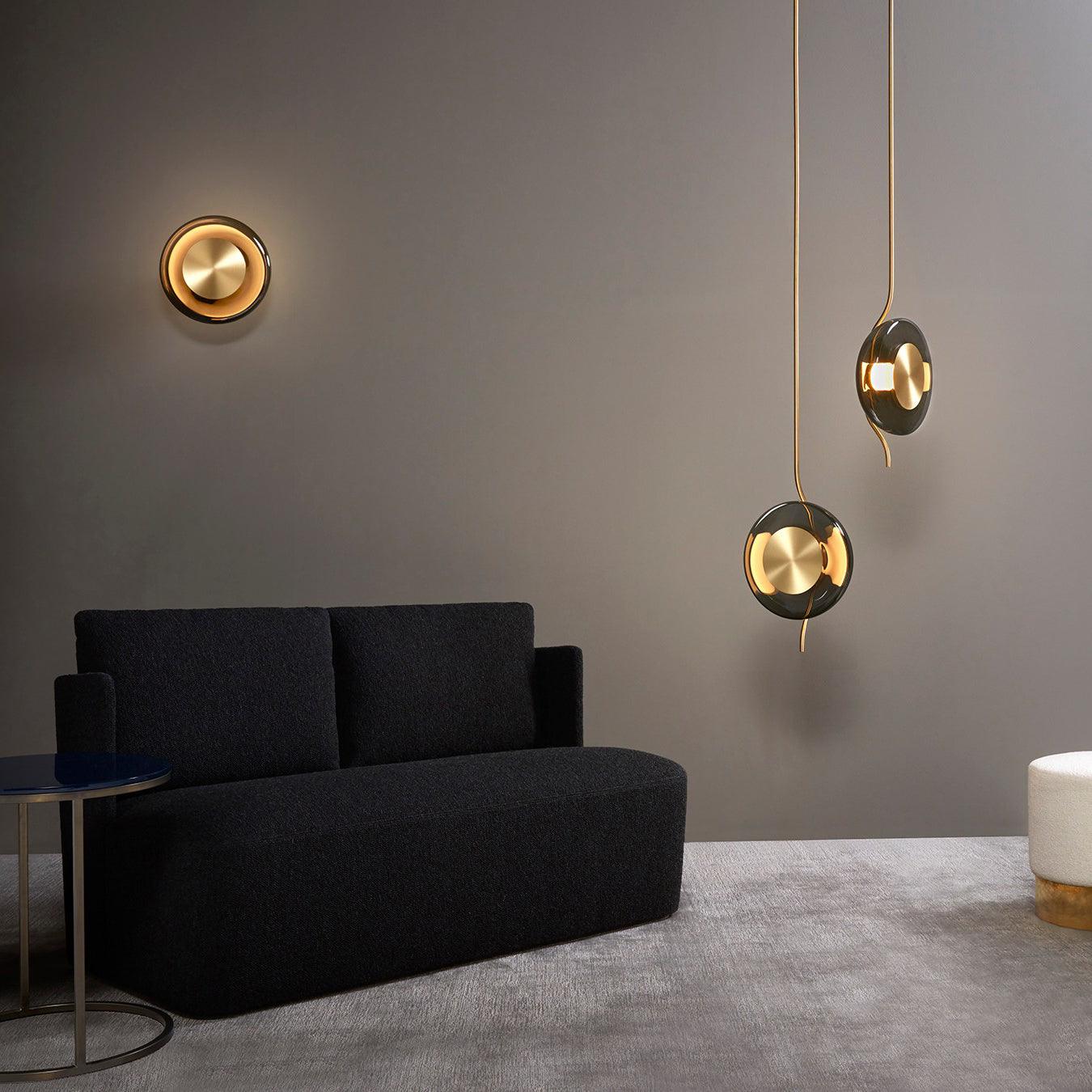 Umirus Modern Minimalist Glass Metal Pendant Lamp - Letslighting
