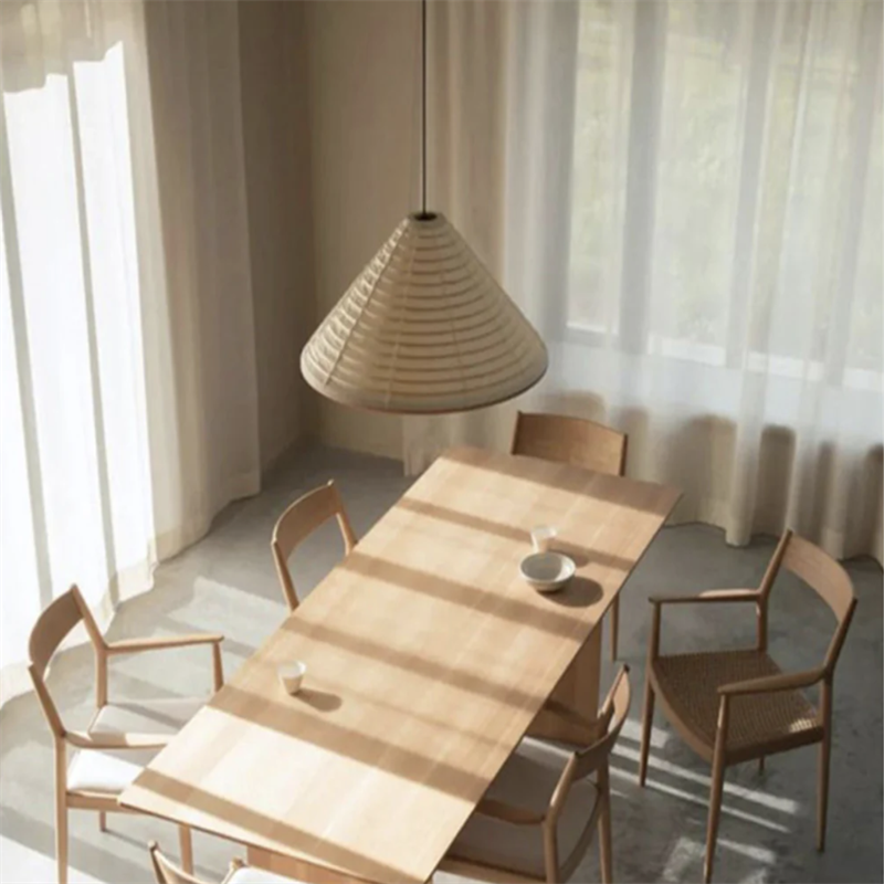 Avi Moderna Cónico Metal/Papel Lámpara Colgante Dormitorio