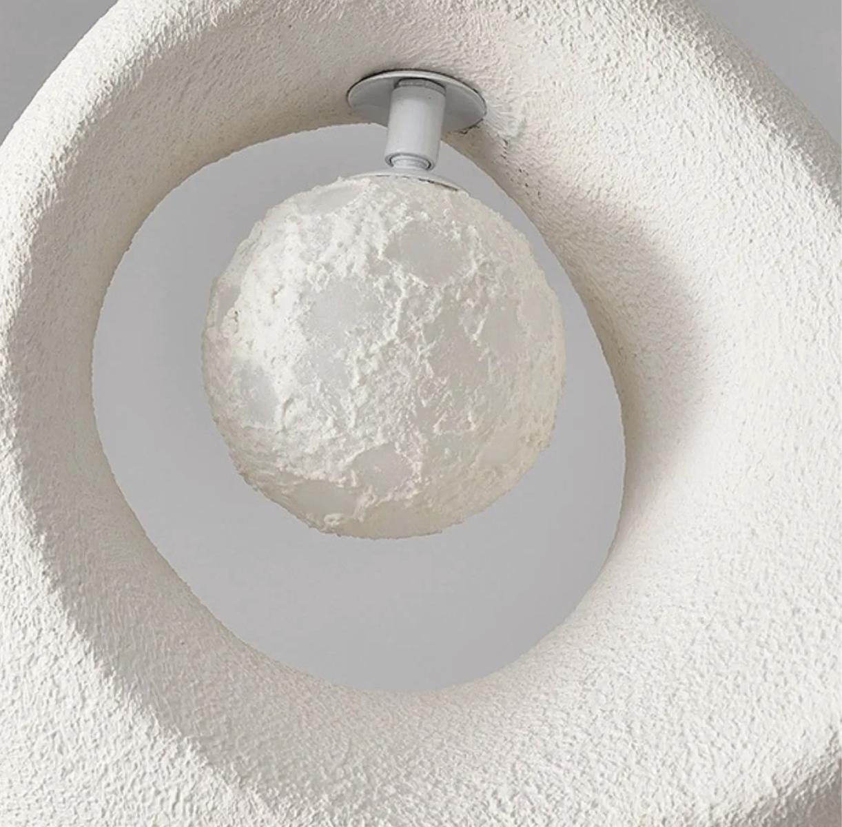 Avi Moderna Hueco PVC Lámpara Colgante Dormitorio