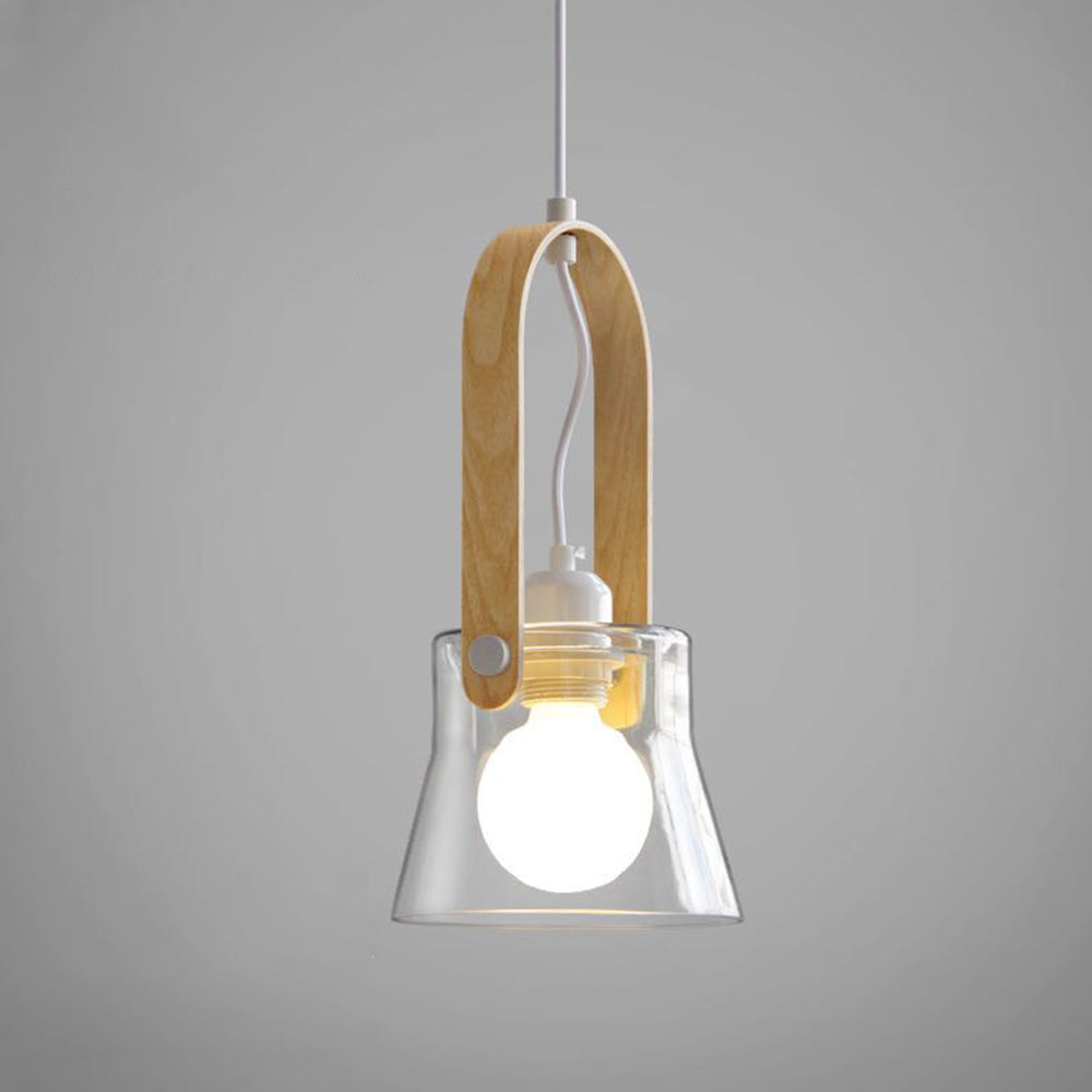 Valentina Moderna Minimalista Metal Lámpara Colgante Transparente