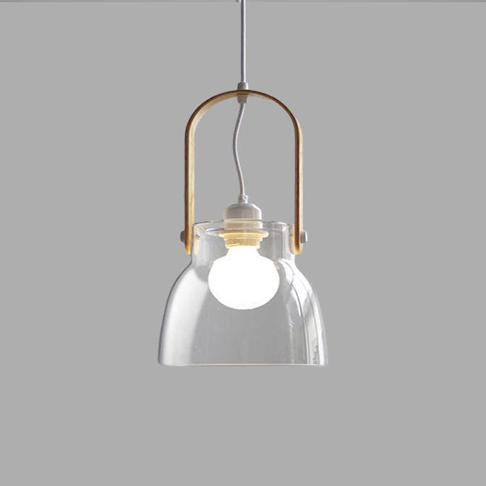 Valentina Moderna Minimalista Metal Lámpara Colgante Transparente
