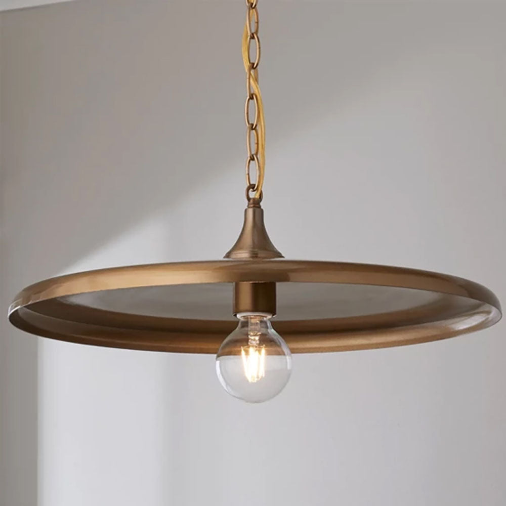 Silva Industrial Retro Metal LED Lámpara Colgante Blanco/Negro/Oro Salón
