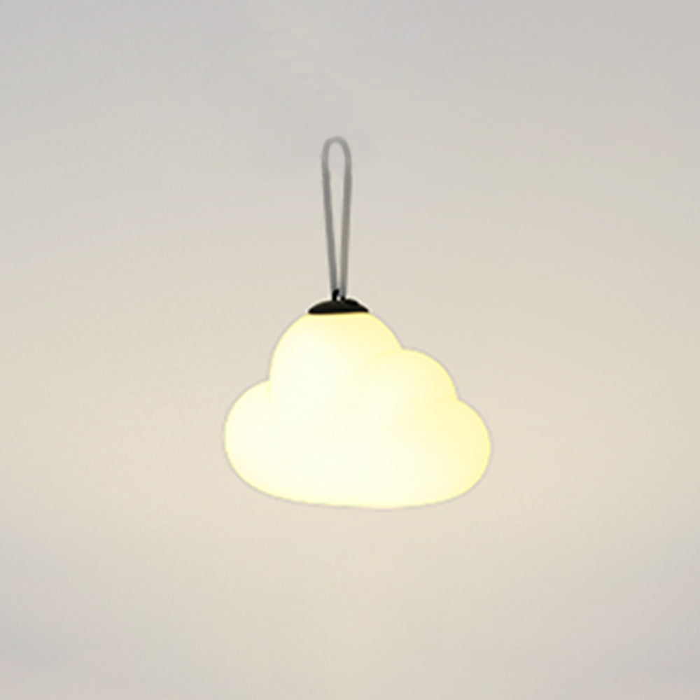 Ray Moderna Nube Metal Acrílico Lámpara Colgante Exterior