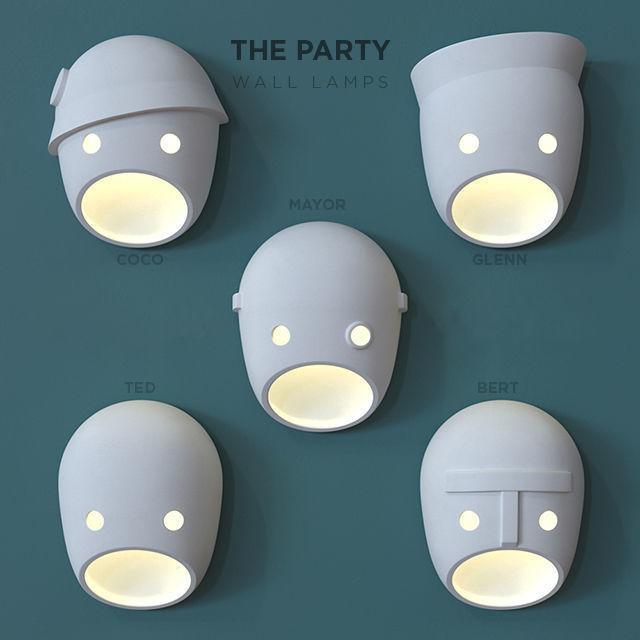 Mask Wall Light - Letslighting