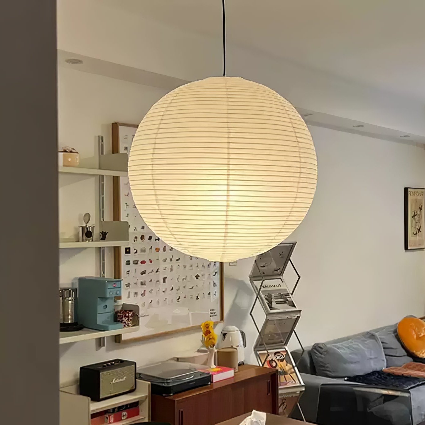 Washi Paper Round Series Pendant Lamp - Letslighting