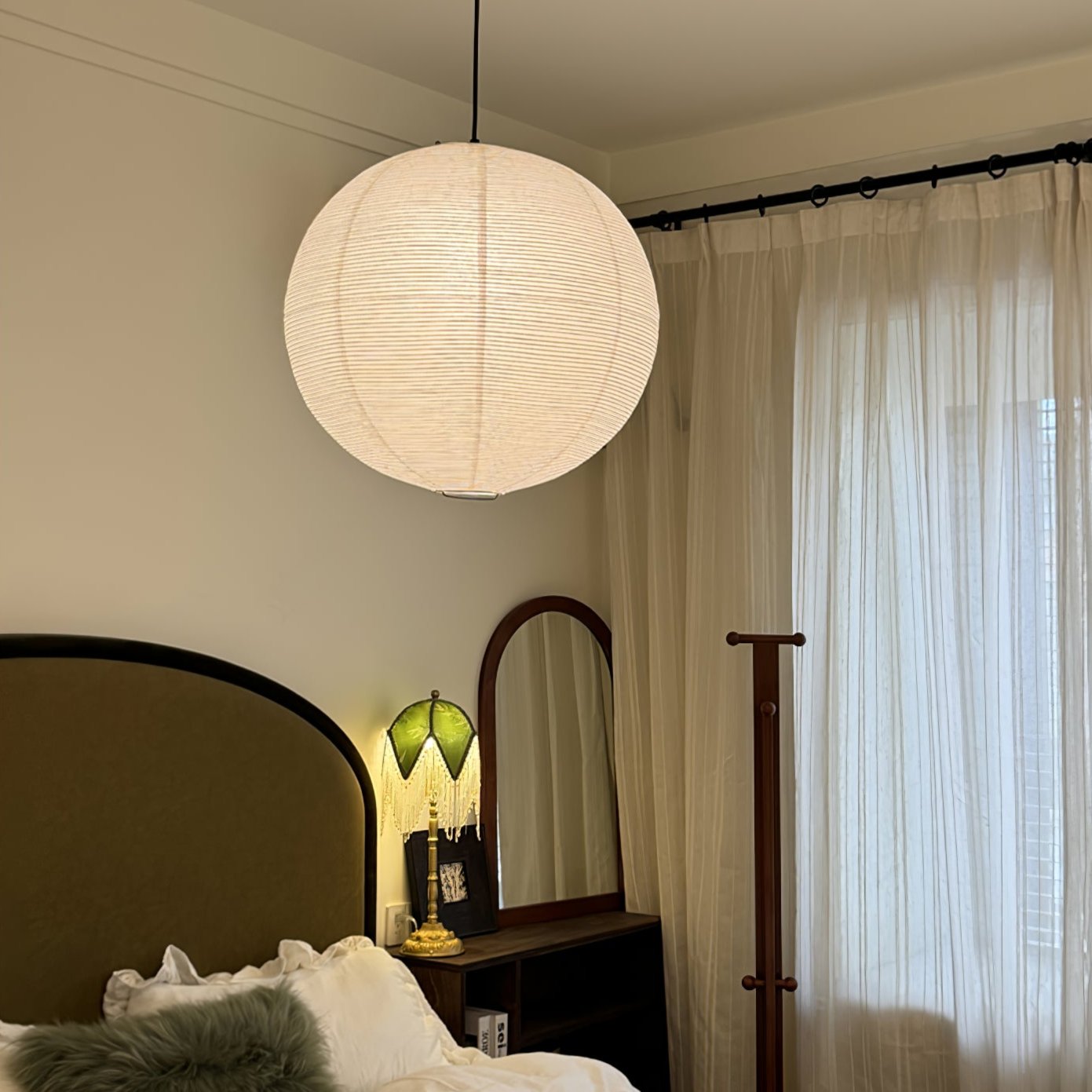 Washi Paper Round Series Pendant Lamp - Letslighting